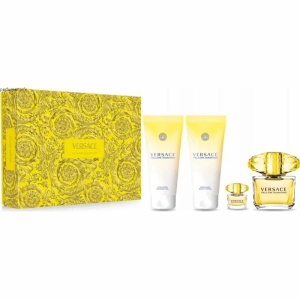 Versace Yellow Diamond Set sada toaletní voda 90ml + toal...