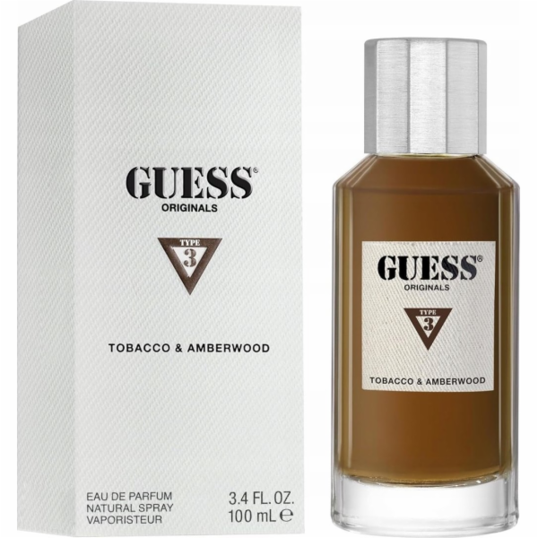 Kuba GUESS Originals Type 3 Tobacco &amp; Amberwood EDP s...