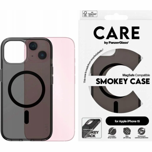 PanzerGlass CARE by PanzerGlass Flagship Case iPhone 15 6...