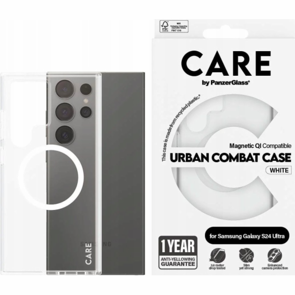 PanzerGlass CARE by PanzerGlass Flagship QI Case Sam S24 ...