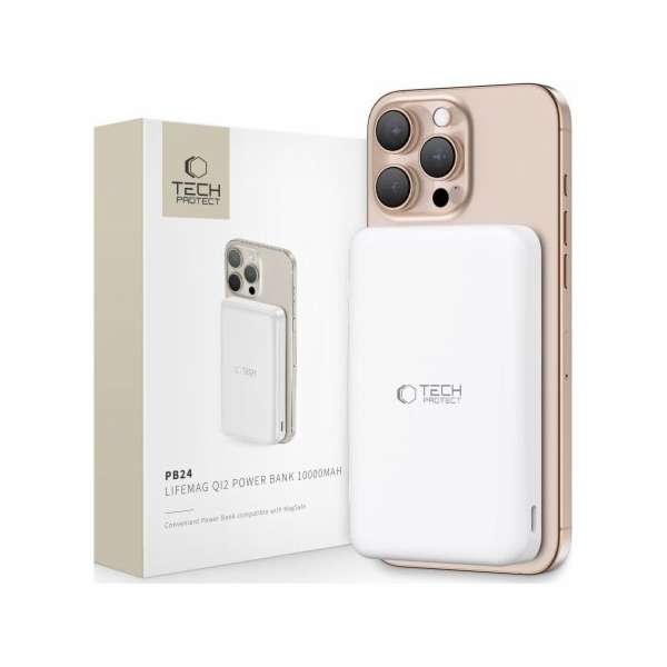 Powerbanka Tech-Protect TECH-PROTECT PB24 LIFEMAG QI2 MAG...