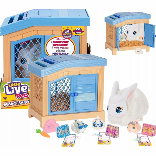 Cobi Little Live Pets 26593 Maminka překvapení mini figur...