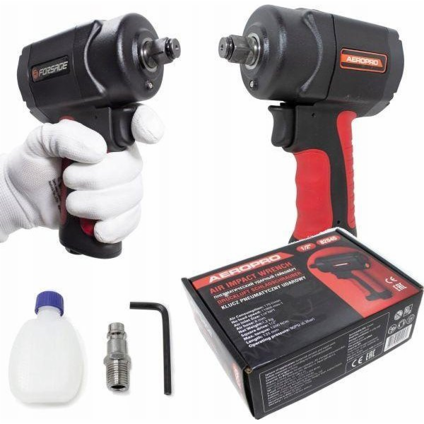 Rockforce Rázový utahovák PNEUMATICKÝ KLÍČ 1200Nm TWIN HA...