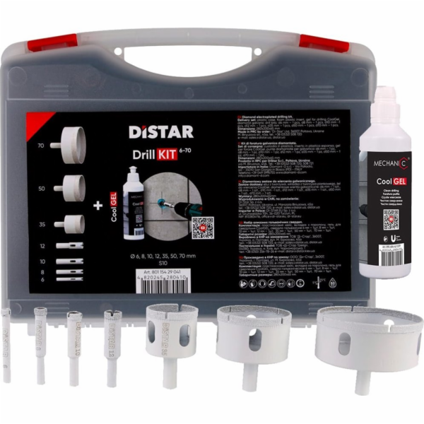 Distar Drill Kit Distar DrillKIT 6-70 s CoolGEL