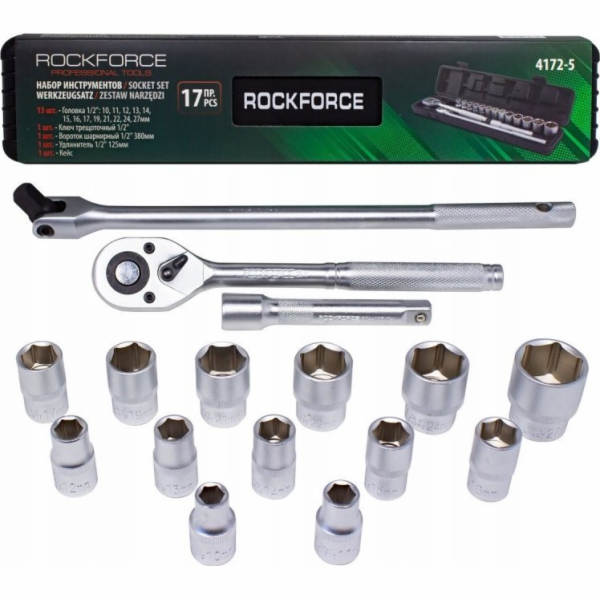 Rockforce SADA ZÁSUVEK RÁČNA 1/2 ZÁSUVKA 1 7ks PREMIUM