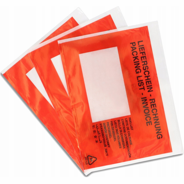 Emerson Courier Envelopes Emerson C6 Transparent Red (1000)