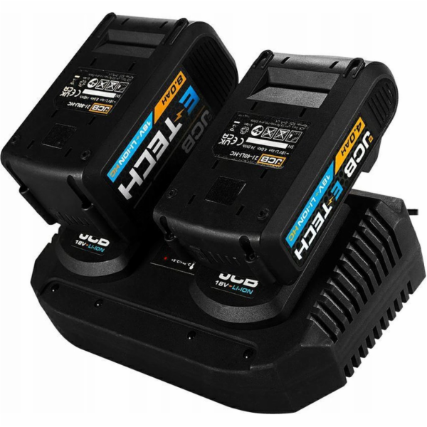 JCB Charger Nabíječka baterií - Duální 18V, 2x3,5A