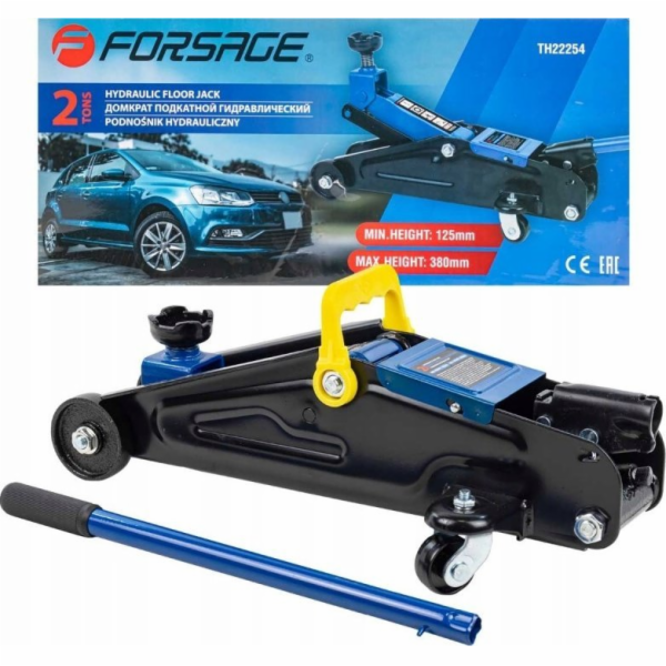 Forsage Hydraulický dílenský zvedák 2t (h min 125mm, h ma...