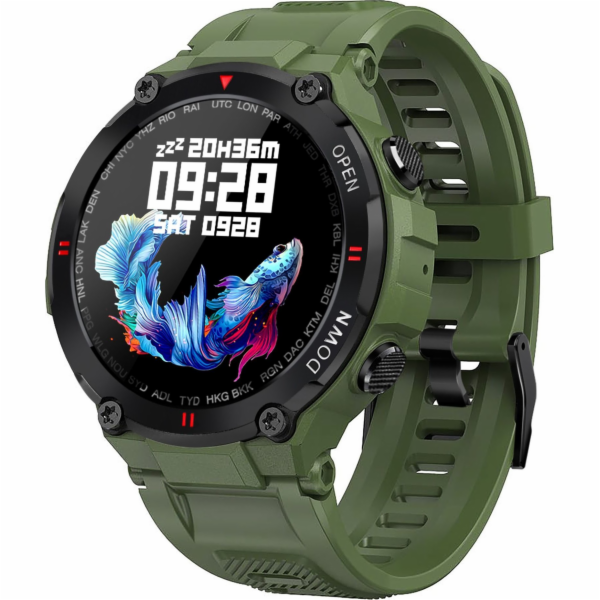 Chytré hodinky Gravity GT7-3 Green (GT7-3)
