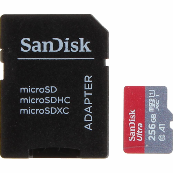 Karta SanDisk Ultra MicroSDXC 256 GB Class 10 UHS-I/U1 A1...