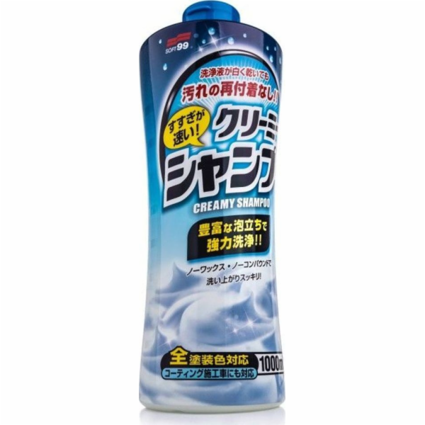 Soft99 Neutral Shampoo Creamy Type - car shampoo 1000ml