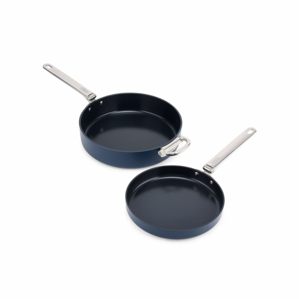 Joseph Joseph Space Fold.Handle Cera.N/S 2pc Blue Frying ...