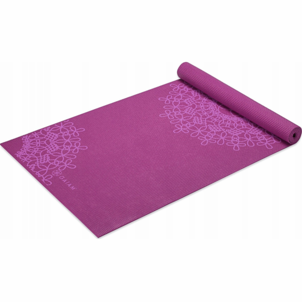 Gaiam GAIAM MYSTIC INK YOGA MAT 4MM 64296
