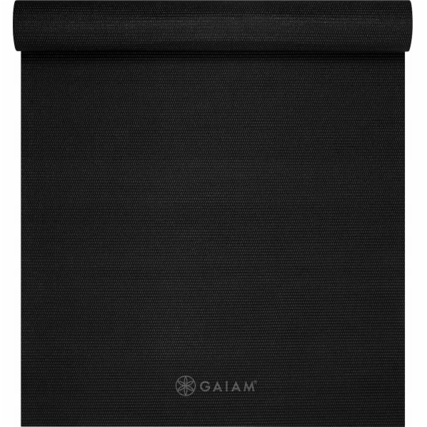 Gaiam GAIAM YOGA PODLOŽKA ČERNÁ 6MM 65761
