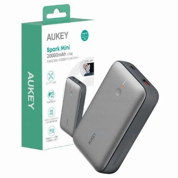 AUKEY PB-Y57 Mini Power Bank | 20 000 mAh | 22,5W | 2xUSB...