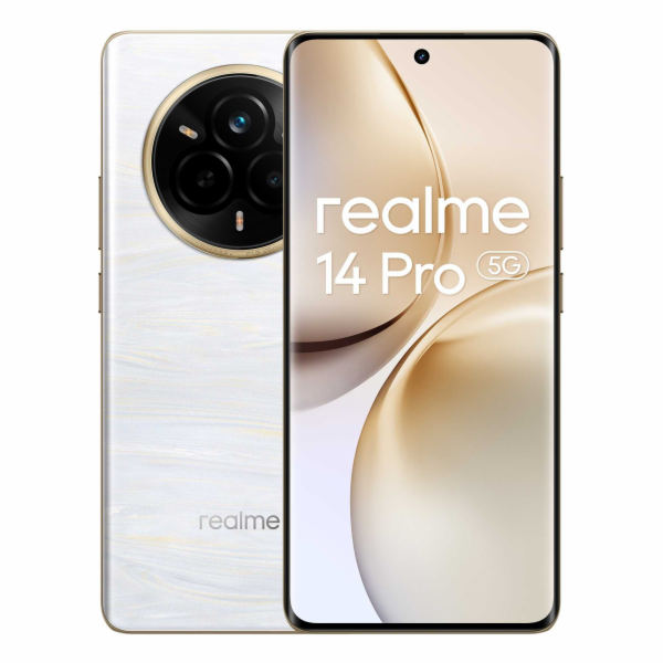 Smartphone realme 14 Pro 5G Dual Sim 8/256GB Pearl White