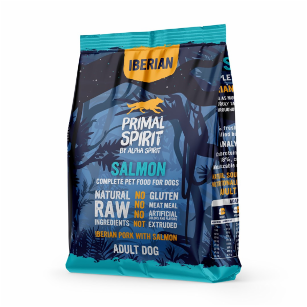 PRIMAL SPIRIT Iberian 70% Losos – poloměkké krmivo pro ps...