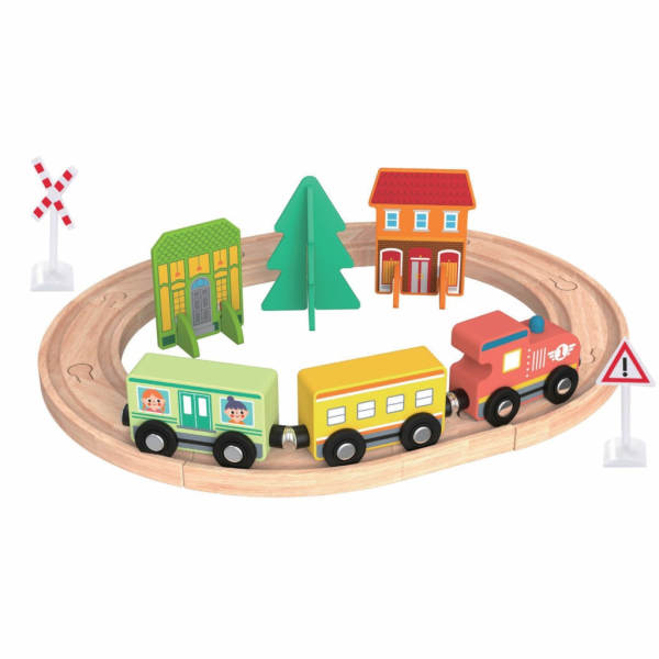 2Kids Toys Moje první vláčkodráha Město
