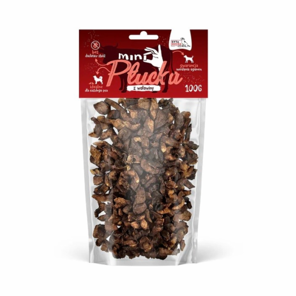 SYTA MICHA Mini beef lungs - pamlsek pro psa - 100g