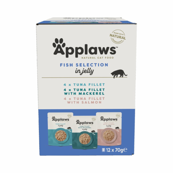 APPLAWS Fish selection multipack in broth - mokré krmivo ...
