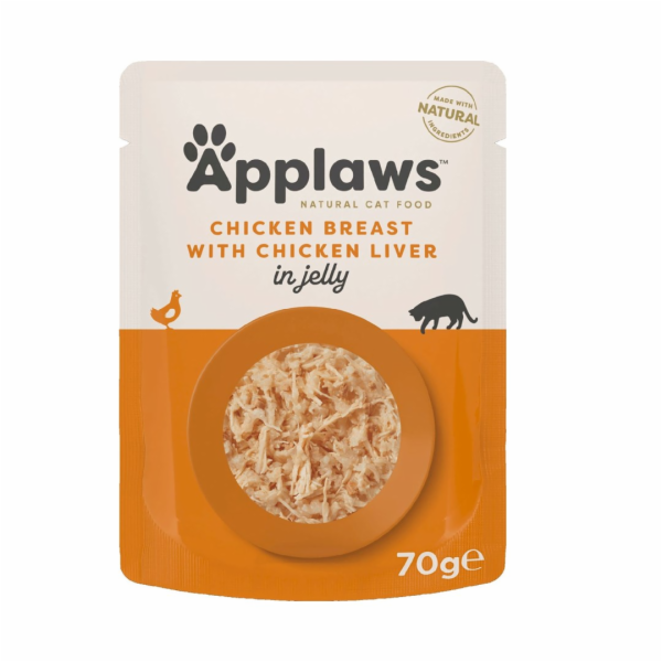 APPLAWS Chicken breast with chicken liver in jelly - mokr...