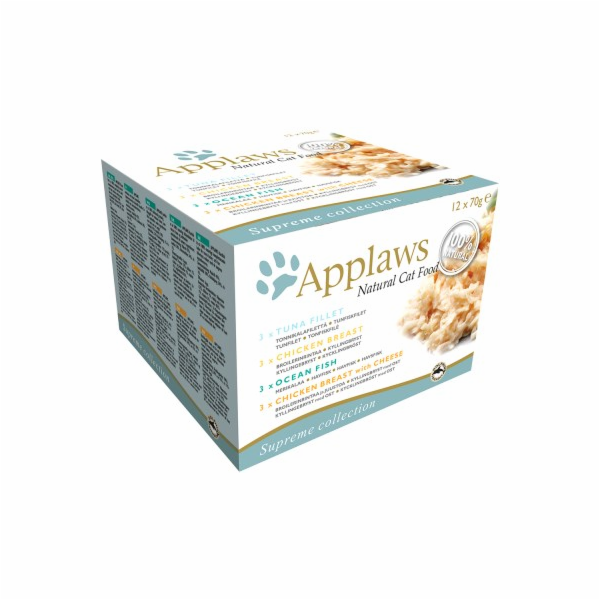 APPLAWS Variety selection multipack in broth - mokré krmi...