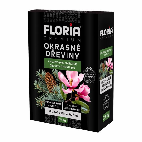 Hnojivo Agro FLORIA pro okrasné dřeviny a konifery 2,5 kg