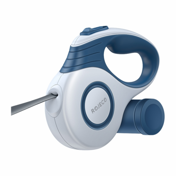 Automatické zatahovací vodítko pro psy Rojeco A12 3M (modré)