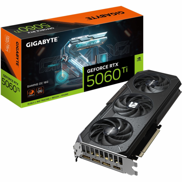 GIGABYTE VGA NVIDIA GeForce RTX 5060 Ti GAMING OC 16G, 16...