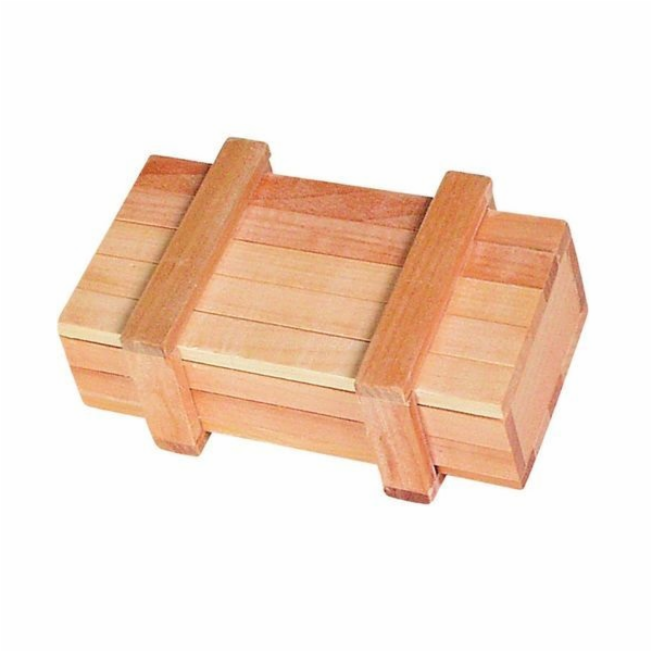 Goki Dřevěná krabička s tajnou zásuvkou