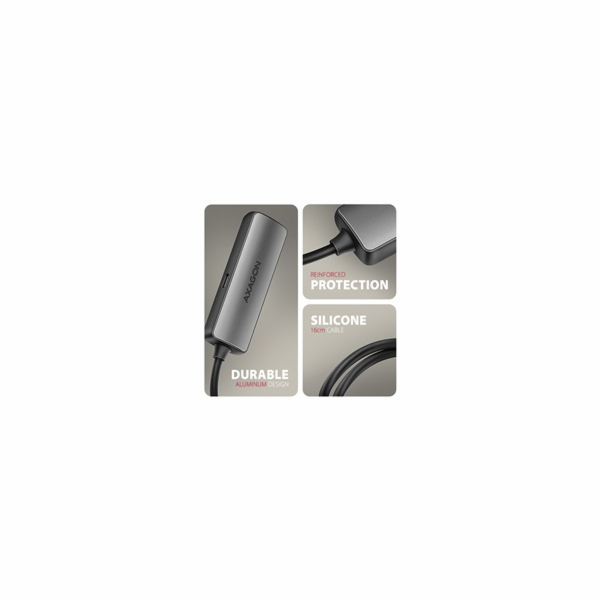 AXAGON RVC-HI8KPD, USB-C -> HDMI 2.1 redukce / adaptér, 8...