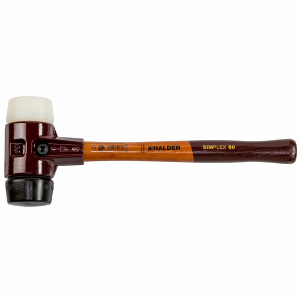 Halder SIMPLEX soft-face mallet 60 comp. rubber/nylon TE ...