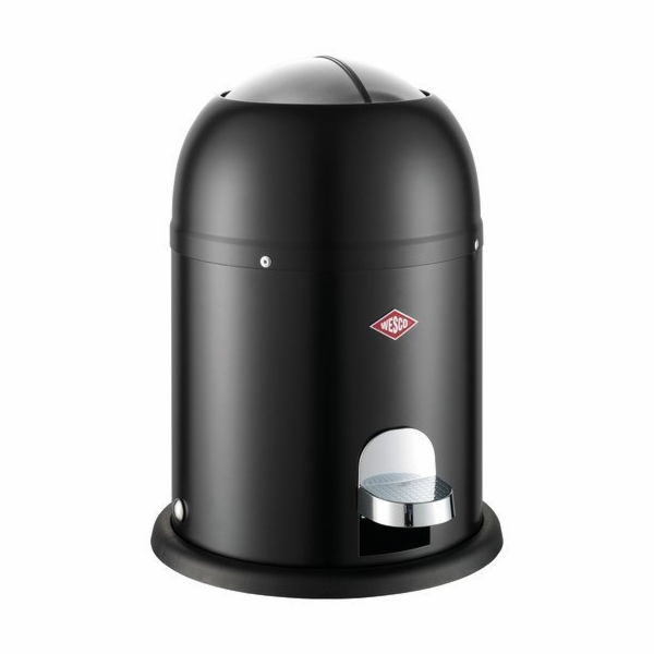 Wesco Odpadkový koš 6l, matná černá, Mini Master Wesco