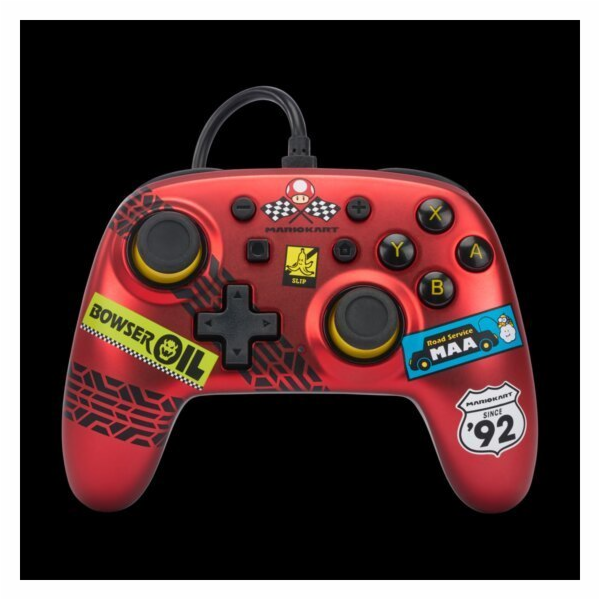 PowerA Wired Nano Controller for Nintendo Switch– Mario K...