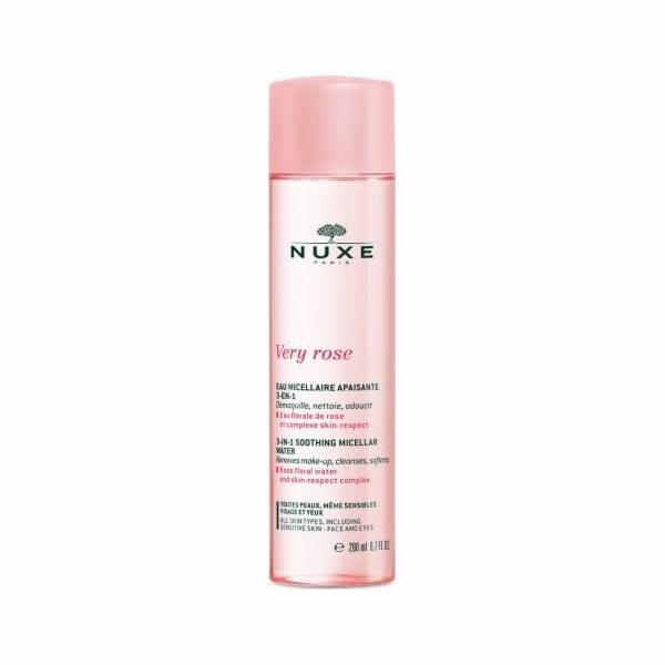 Nuxe Very Rose zklidňující micelární voda 3v1 200 ml