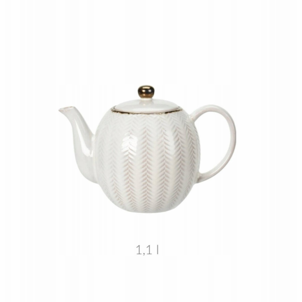 Kameninová konvice London Durable Porcelain DUNE, 1,1l