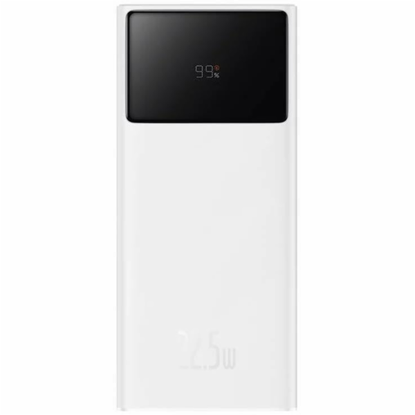 Powerbanka Baseus Star-Lord 20000mAh, 22,5W bílá