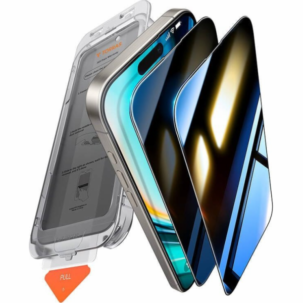 Privátní tvrzené sklo Master Privacy Glass pro iPhone 16 Pro