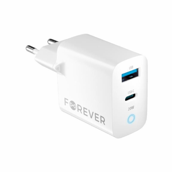 Nabíječka do sítě Forever TC-06-20AC PD QC 1x USB-C 1x US...