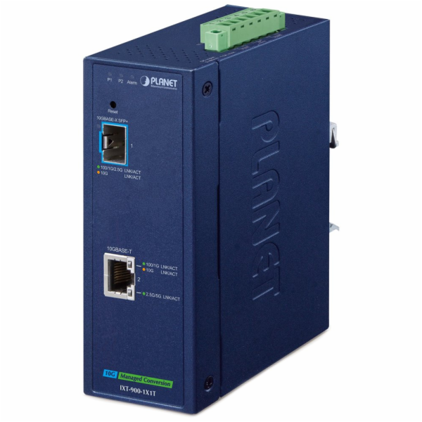 Planet IXT-900-1X1T průmyslový konvertor 1x 10G Base-T / ...