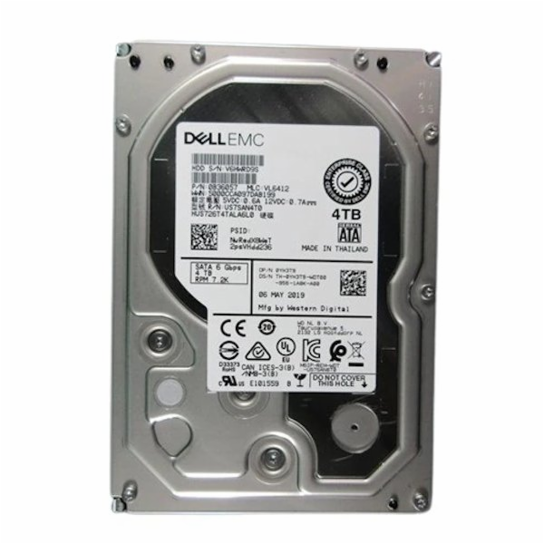 DELL disk 4TB/ 7.2K/ SATA 6Gbps/ 512n/ 3.5"/ cabled/ pro ...
