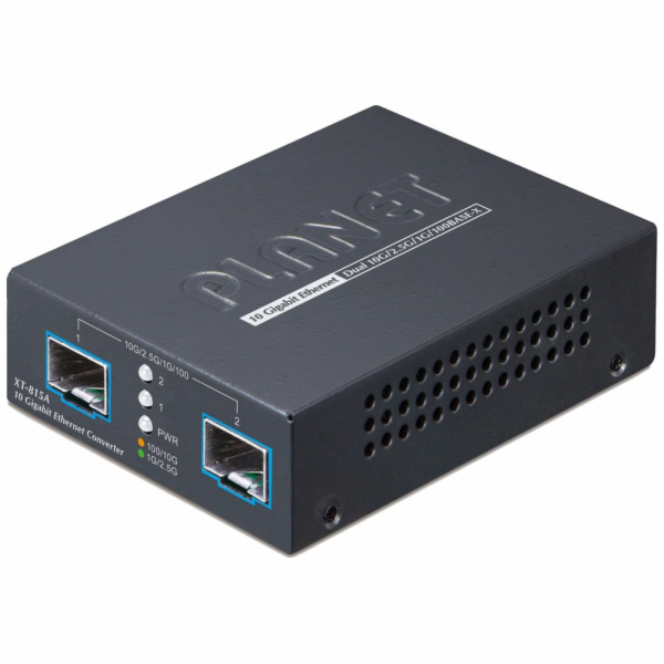 Planet XT-815A konvertor 2x SFP+ 10G/2.5G/1G/100 Base-X