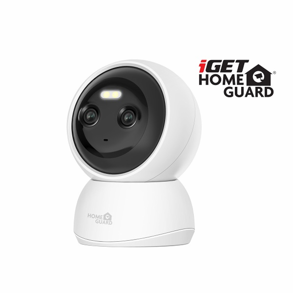 iGET HGWIP222 - WiFi Dual Lens 2K IP kamera s LED + IR no...
