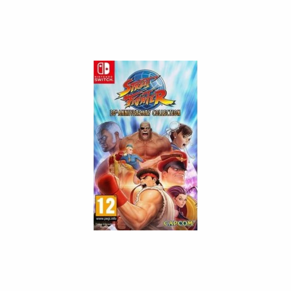 NS - Street Fighter 30th Anniversary Collection ( CIB )