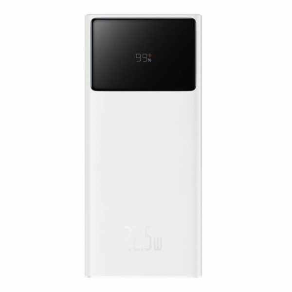 Powerbanka Baseus Star-Lord 30000mAh, 22,5W bílá