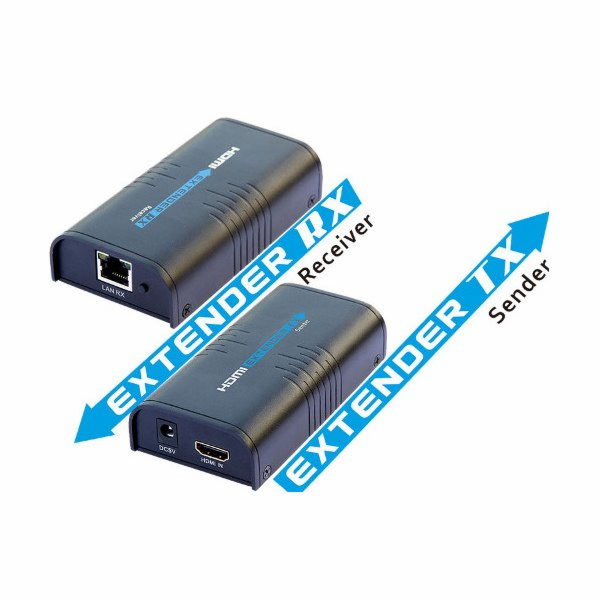 XtendLan HDMI přenos po LAN, přijímač, UDP/Multicast, 100...