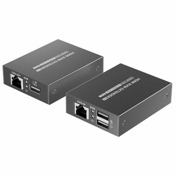 XtendLan CAT6 HDMI extender, vysílač+přijímač, 40m 4k/2k/...