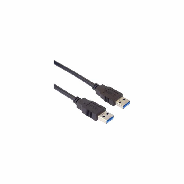 PremiumCord Kabel USB 3.0 Super-speed 5Gbps A-A, 9pin, 0,5m