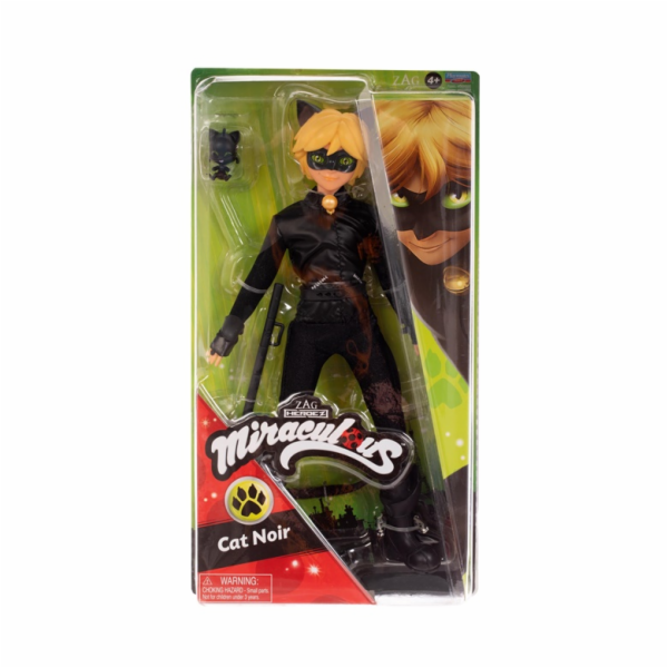 MIRACULOUS Panenka Miraculous Cat Noir 50002, 27 cm