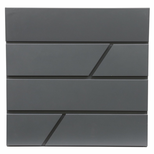 HAUSHALT Poštovní schránka Haushalt PW-612-6, šedá, 10,5 ...